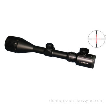 3-12X50e Black Matte Shooter Optical Gun Scope Duplex Reticle (RAK/3-12X50E)